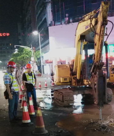 無懼風雨搶修復(fù) 多方協(xié)助保供水