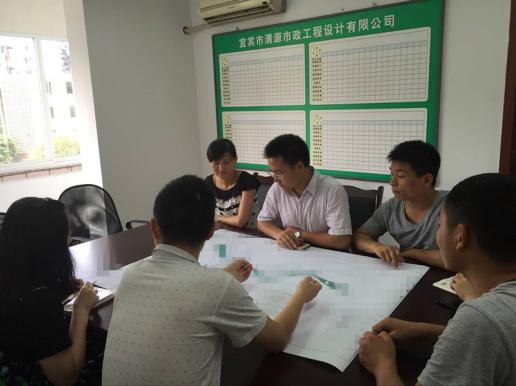 積極進(jìn)步，設(shè)計(jì)公司組織新員工學(xué)習(xí)掌握全市供水概況