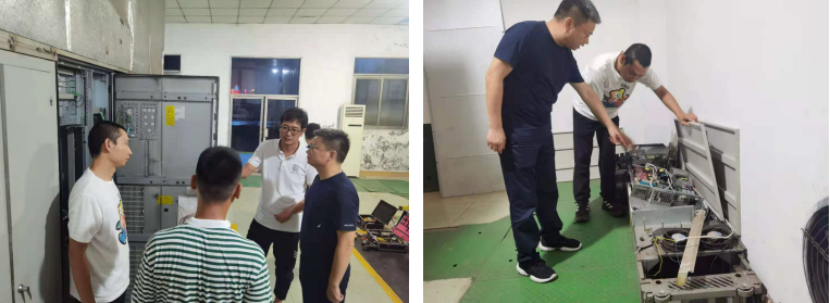 靠前指揮，迅速處置供水突發(fā)險情——記四水廠加壓泵站送水泵房電氣設備故障應急搶修