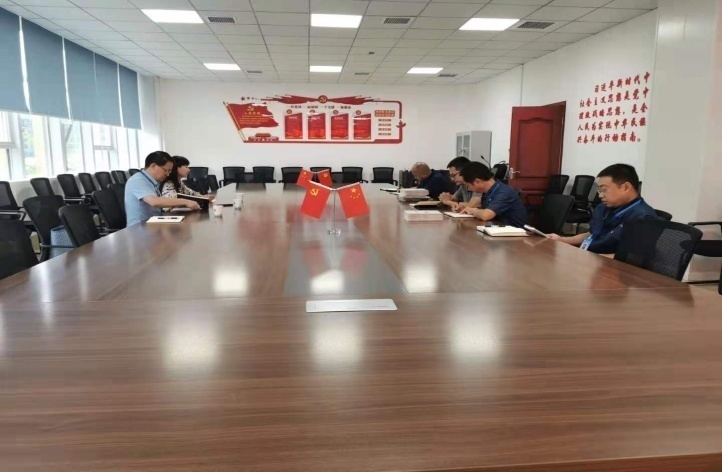 集團公司黨委委員、紀委書記聶小平帶隊開展聯(lián)系基層工作